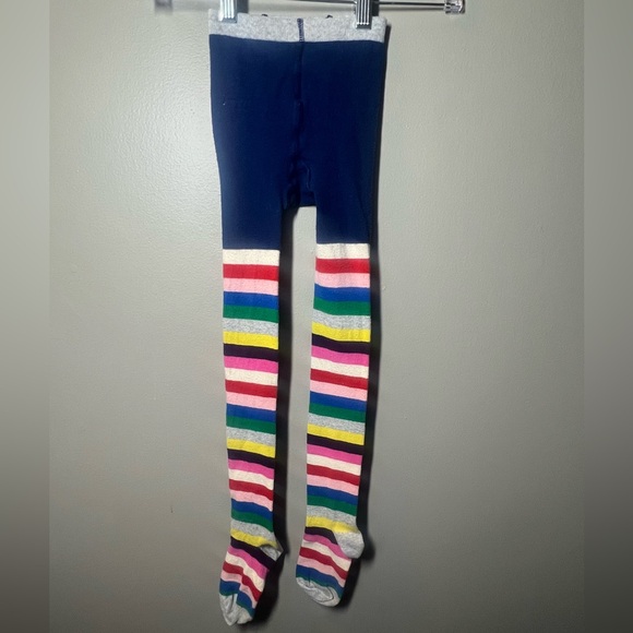 Mini Boden Striped Tights, sz 9-10yrs - Picture 1 of 5